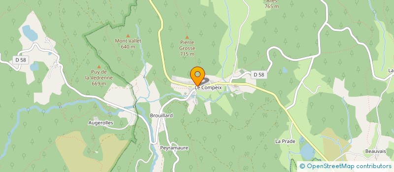 localisation de l'entreprise DE LA CREUSE AUX GRANDES ECOLES à GUERET