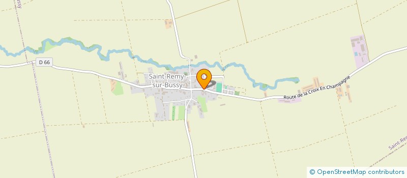 localisation de l'entreprise DE LA CROISETTE  SAINT-REMY-SUR-BUSSY
