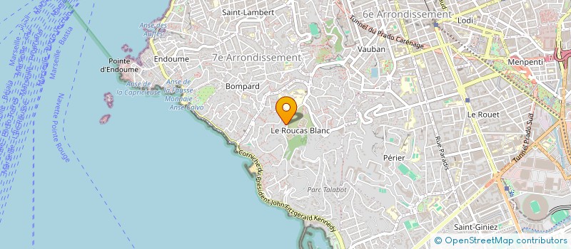 localisation de l'entreprise DE LA CROIX à MARSEILLE