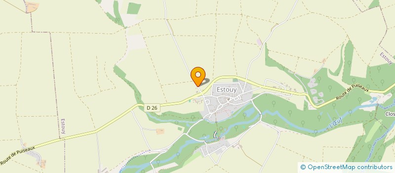 localisation de l'entreprise DE LA CROIX BLANCHE à ESTOUY