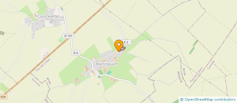 localisation de l'entreprise DE LA CROIX SAINT PIERRE  MARTINPUICH