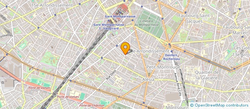 localisation de l'entreprise DE LA CRUZ ET FILS  PARIS