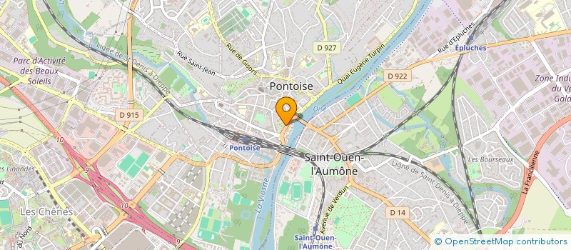 localisation de l'entreprise DE LA CUISINE AU SALON à PONTOISE