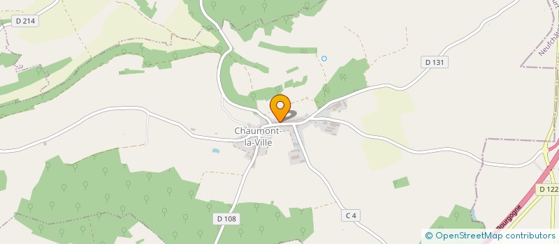 localisation de l'entreprise DE LA CURE à SOULAUCOURT-SUR-MOUZON