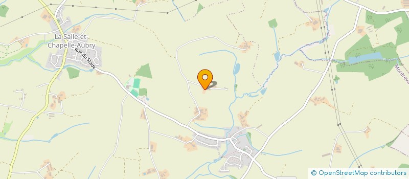 localisation de l'entreprise DE LA DENISIERE à MONTREVAULT-SUR-EVRE
