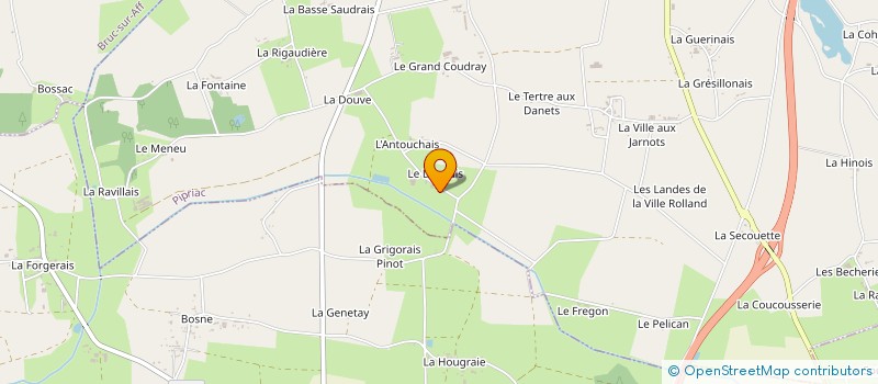 localisation de l'entreprise DE LA DIACRAIS à PIPRIAC