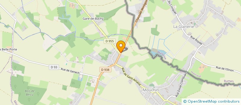 localisation de l'entreprise DE LA DOUANE  MOUCHIN