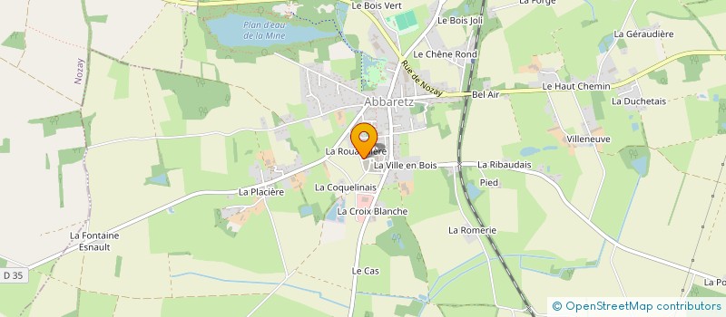 localisation de l'entreprise DE LA DROUETTERIE à VAY