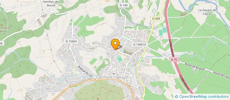 localisation de l'entreprise DE LA FAIENCE  CLERMONT-L'HERAULT
