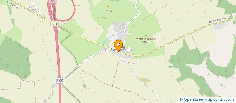 localisation de l'entreprise DE LA FAIENCERIE DES AUGES à BEAUCHEMIN
