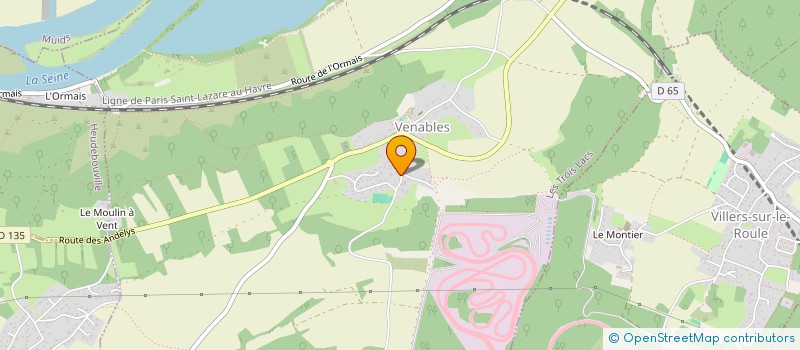 localisation de l'entreprise DE LA FALAISE à LES TROIS LACS