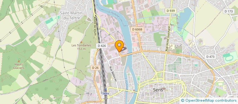 localisation de l'entreprise DE LA FAUCANDERIE à MALAY-LE-GRAND