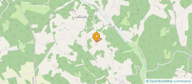 localisation de l'entreprise DE LA FERELIE à FANLAC