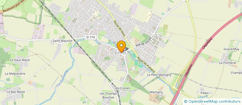 localisation de l'entreprise DE LA FERME A L'ASSIETTE  AIFFRES