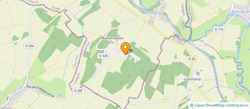 localisation de l'entreprise DE LA FERME BEL'AIR à OCCEY