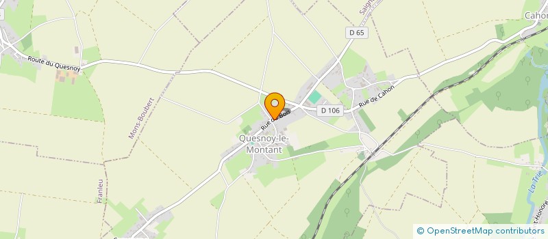 localisation de l'entreprise DE LA FERME CANTEREINE  MIANNAY