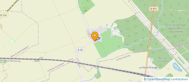 localisation de l'entreprise DE LA FERME DE COSSIGNY à CHEVRY-COSSIGNY