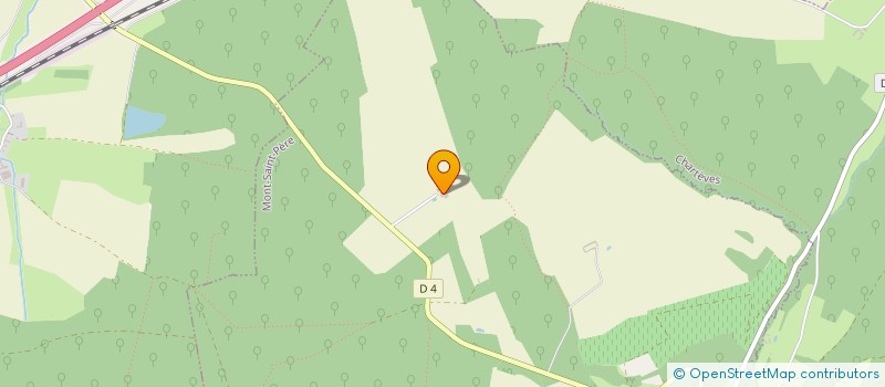 localisation de l'entreprise DE LA FERME DU PETIT MOULIN  MONT-SAINT-PERE