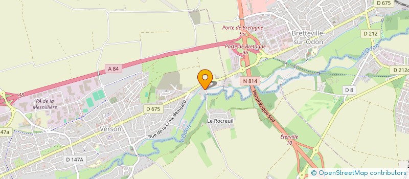 localisation de l'entreprise DE LA FERME EUSTACHE  FONTAINE-ETOUPEFOUR