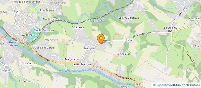 localisation de l'entreprise DE LA FLECHE à ISLE