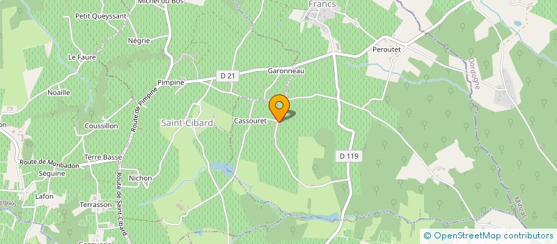 localisation de l'entreprise DE LA FLEUR........AU MIEL  FRANCS