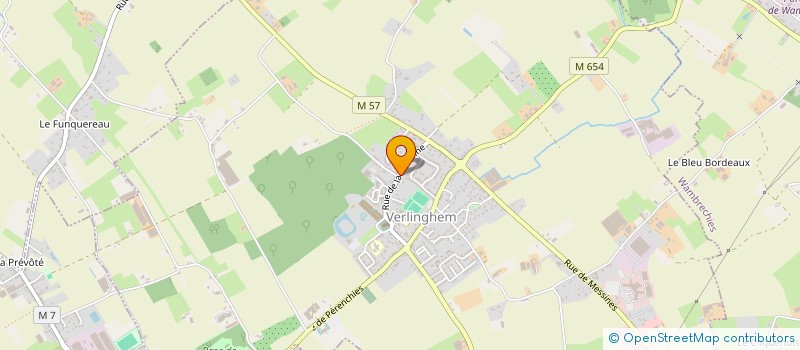 localisation de l'entreprise DE LA FONTAINE  VERLINGHEM