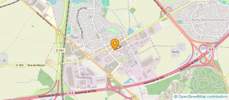 localisation de l'entreprise DE LA FONTAINE FRANCILIENNE  SERRIS