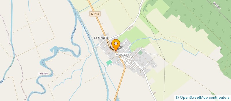 localisation de l'entreprise DE LA FONTENELLE  OLIZY-SUR-CHIERS