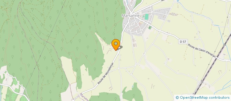 localisation de l'entreprise DE LA FORET à MARSANNE