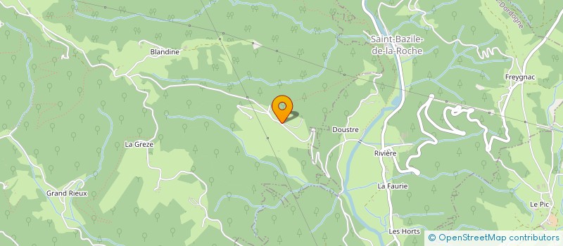 localisation de l'entreprise DE LA FORET AU JARDIN  SAINT-BONNET-ELVERT