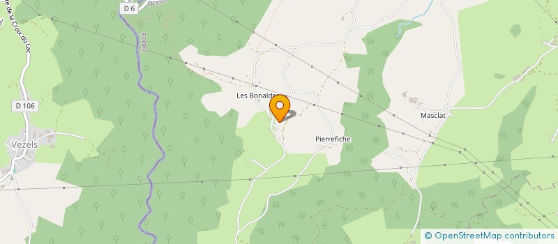 localisation de l'entreprise DE LA FOURCHE  BROMMAT