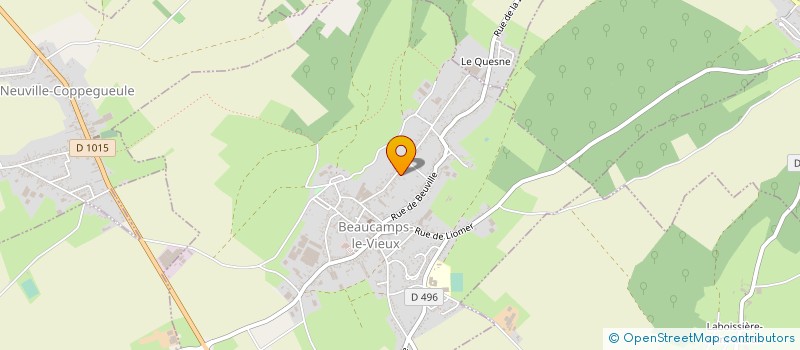 localisation de l'entreprise DE LA FRENAIE  BEAUCAMPS-LE-VIEUX