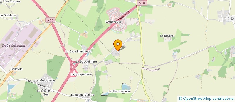 localisation de l'entreprise DE LA GARE  MONNAIE