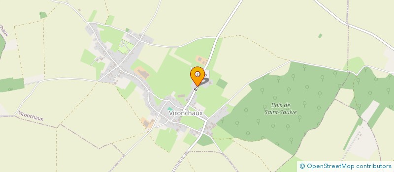localisation de l'entreprise DE LA GARENNE  VIRONCHAUX