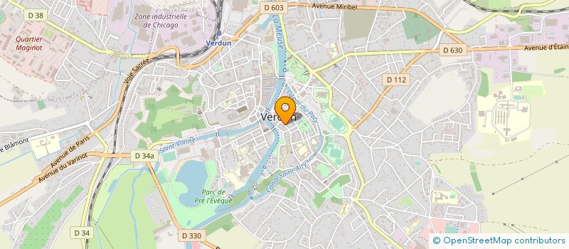 localisation de l'entreprise DE LA GEMMETRIE à BRAS-SUR-MEUSE