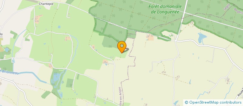 localisation de l'entreprise DE LA GLENAIE  VAL D'ERDRE-AUXENCE