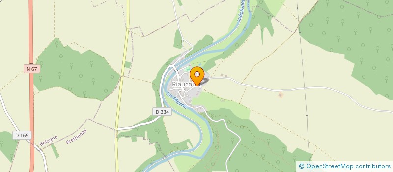 localisation de l'entreprise DE LA GORGE AUX LOUPS à RIAUCOURT