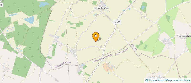 localisation de l'entreprise DE LA GOUYERE  SAINTE-PAZANNE