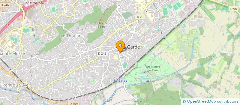 localisation de l'entreprise DE LA GRAINE AU PANIER à LA GARDE