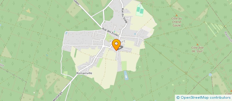 localisation de l'entreprise DE LA GRAND COUR à PAUCOURT