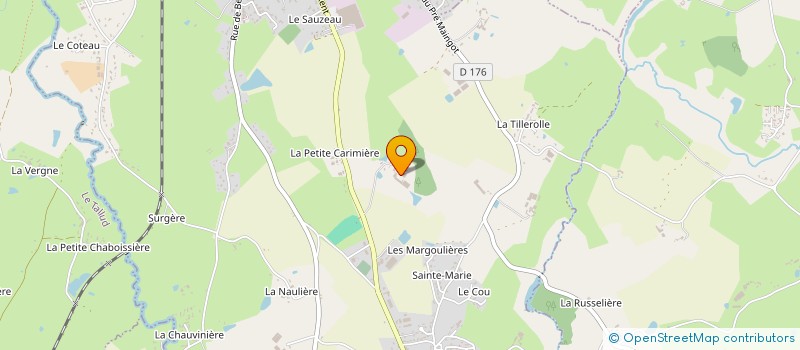 localisation de l'entreprise DE LA GRANDE CARIMIERE à POMPAIRE