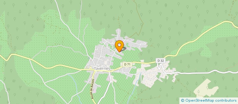localisation de l'entreprise DE LA GRANDE RUE  TAVERNES