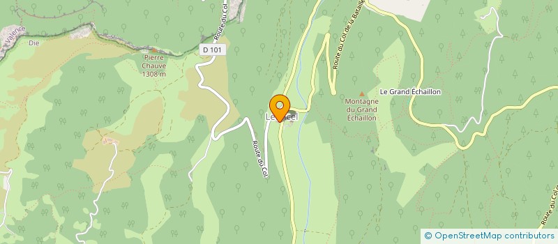 localisation de l'entreprise DE LA GRANGE à LEONCEL
