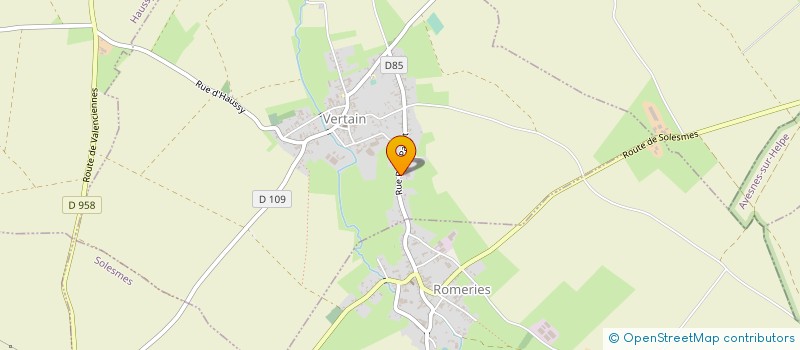 localisation de l'entreprise DE LA GRANGE à VERTAIN