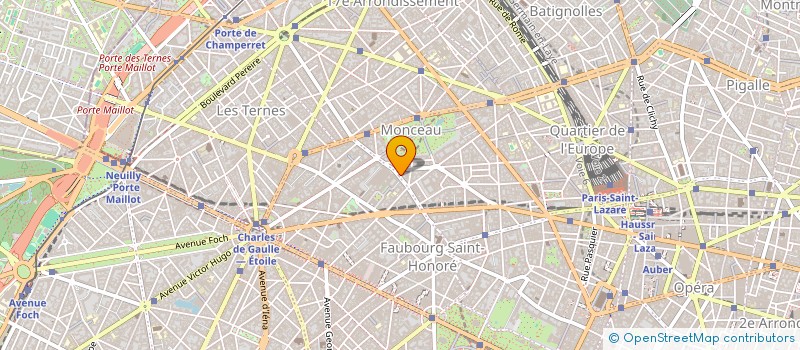 localisation de l'entreprise DE LA GRANGE ET FITOUSSI AVOCATS  PARIS
