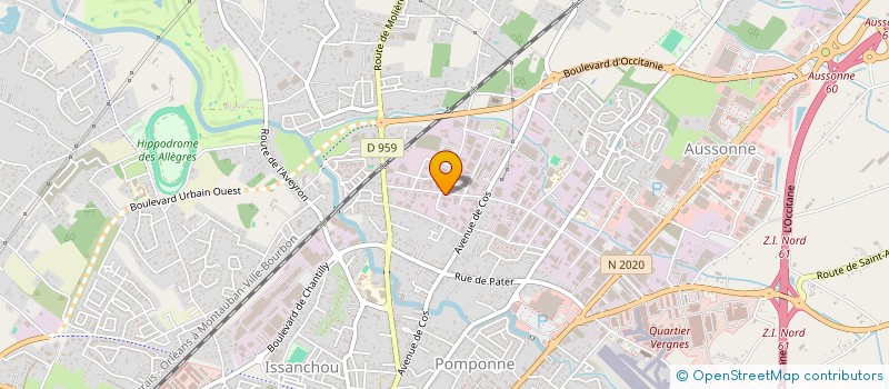 localisation de l'entreprise DE LA GRAPPE A LA CAVE  MONTAUBAN