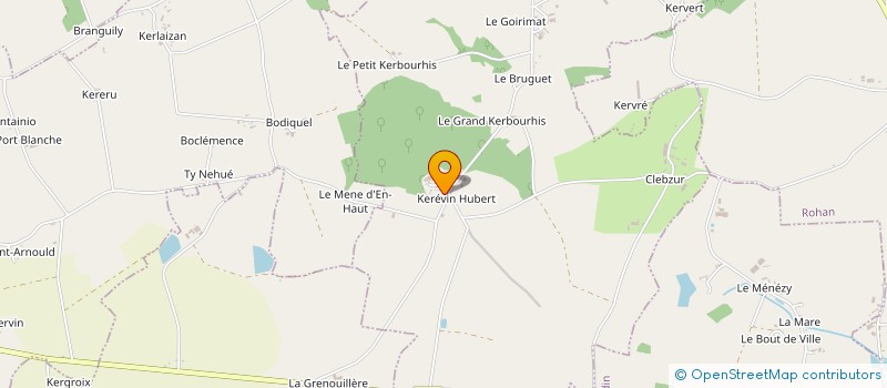 localisation de l'entreprise DE LA GRENOUILLERE  GUELTAS