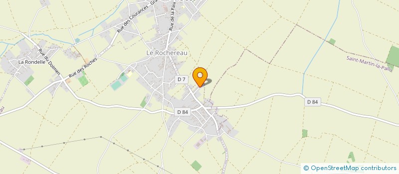 localisation de l'entreprise DE LA GRUZARDIERE  CHAMPIGNY EN ROCHEREAU