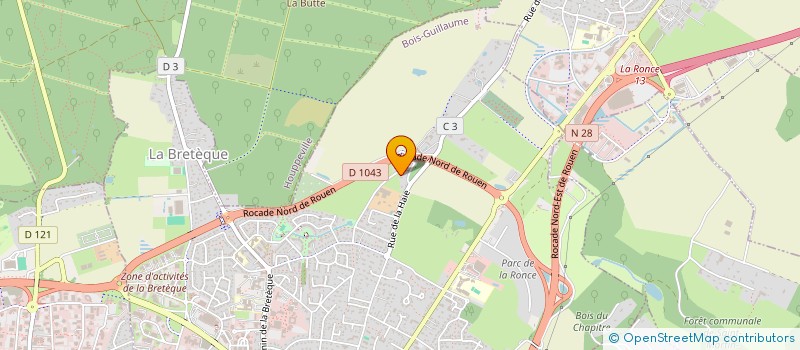 localisation de l'entreprise DE LA HAIE à BOIS-GUILLAUME