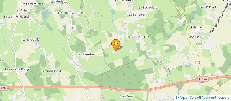 localisation de l'entreprise DE LA HAYE à SAINT-MARCAN